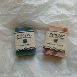 Zum by Indigo Wild 2 travel size goats milk soap